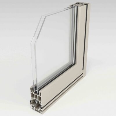 CFD80 | Cửa đi xếp trượt hệ 80