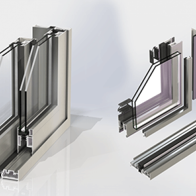 CTT140 | Cửa đi trượt nâng (Ray đơn/ Ray đôi)